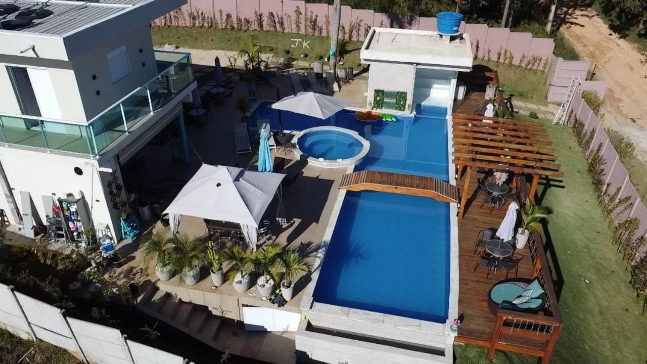 Chacara Arena Jk Com Piscina Integrada Com Sauna E Hidromassagem Ibiúna Εξωτερικό φωτογραφία